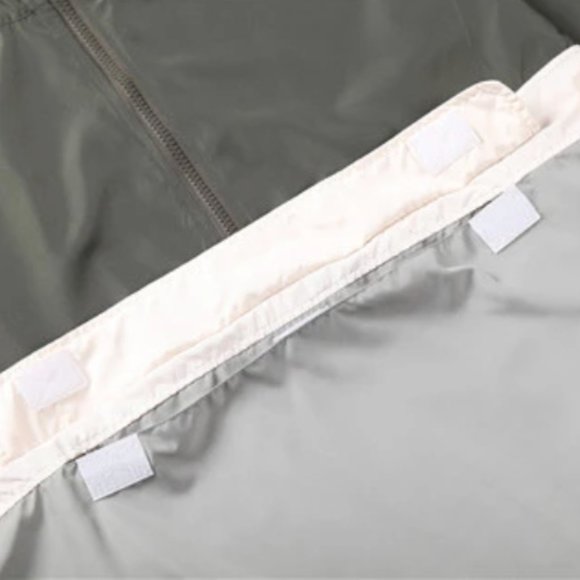 MEN'S HOODED LIGHTWEIGHT WINDBREAKER(YF7J01-GREEN) - Picture 2 of 3